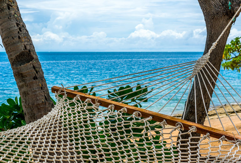 Hangmat uitzicht in  Malolo, Fiji