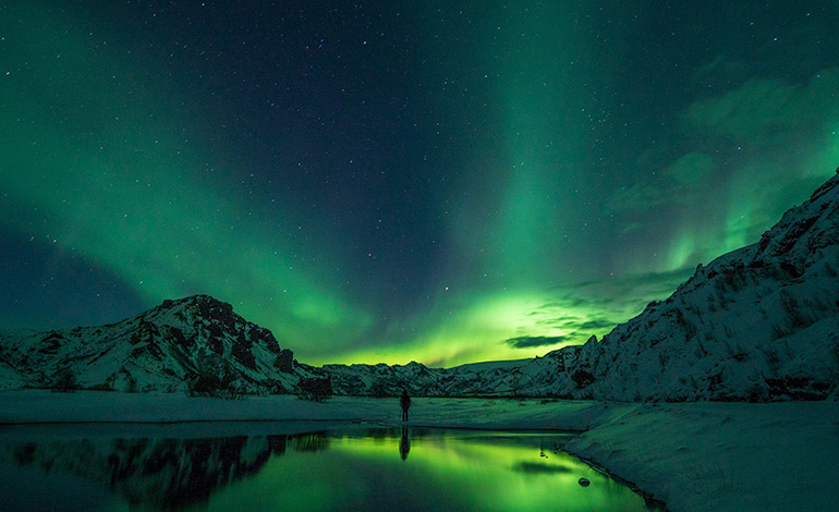 Noorderlicht in IJsland